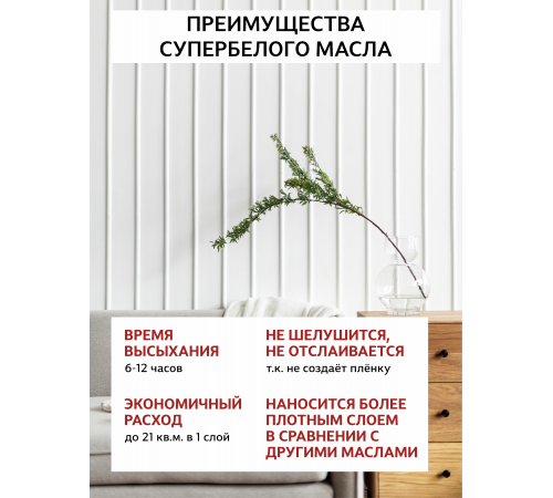 Заказать Универсальное масло СУПЕРБЕЛОЕ WOOD&HOUSE Серия ПРОФИ в Челябинске, Челябинская область