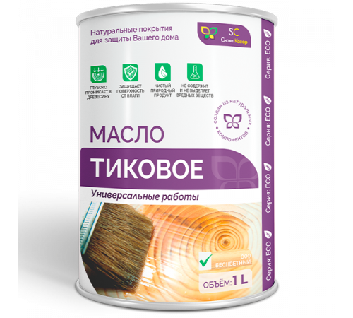 Приобрести ТИКОВОЕ МАСЛО ДЛЯ ДЕРЕВА в Челябинске, Челябинская область